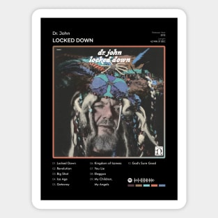 Dr. John - Locked Down Tracklist Album Magnet